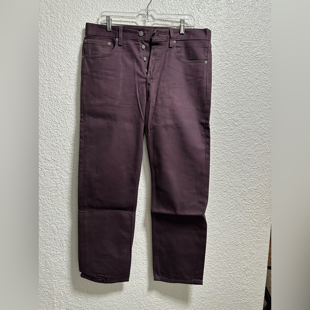 Purple Levi's 501 jeans 33x30 #Levis501